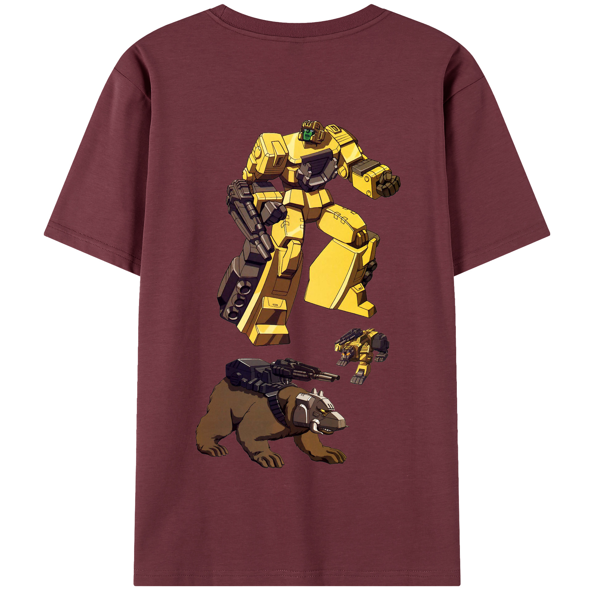 （画像用）  綿100％半袖Tシャツ（背面プリント）